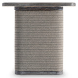 Rialto Smoked Truffle Outdoor Outdoor Side Table - Ornate Home