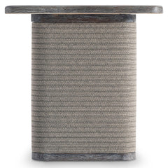Rialto Smoked Truffle Outdoor Outdoor Side Table - Ornate Home