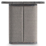 Rialto Smoked Truffle Outdoor Outdoor Side Table - Ornate Home