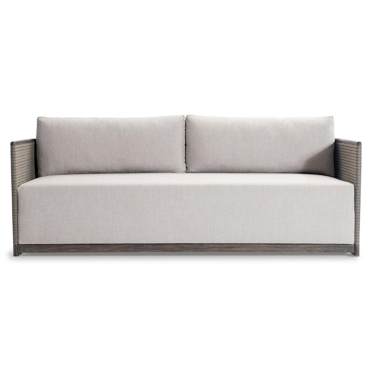 Rialto Smoked Truffle Outdoor Outdoor Sofa - Ornate Home