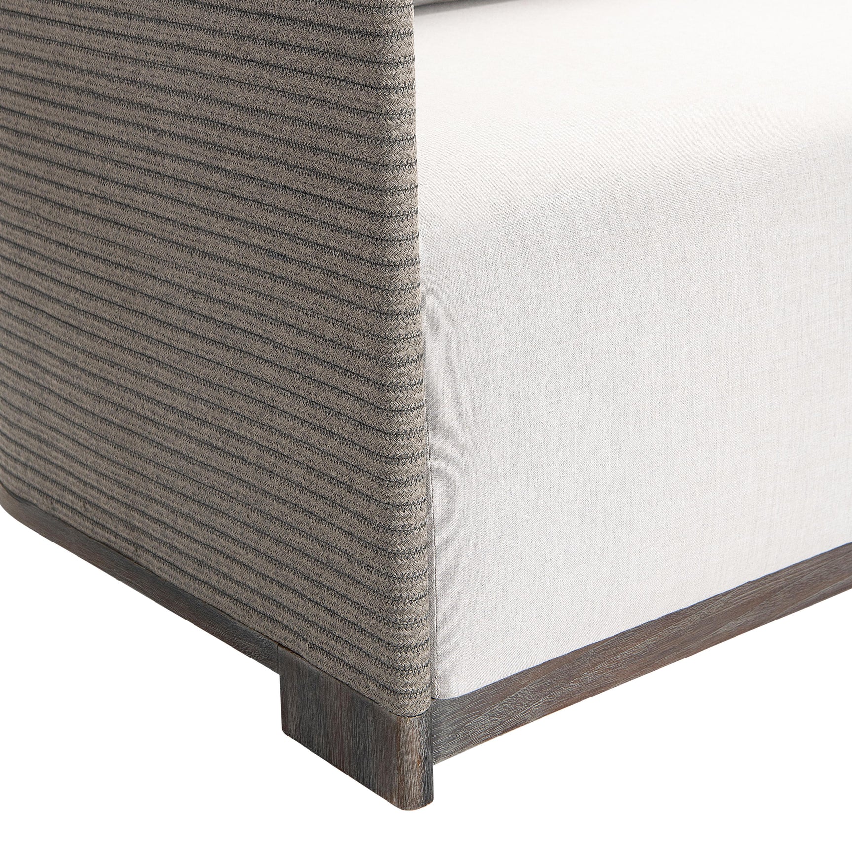 Rialto Smoked Truffle Outdoor Outdoor Sofa - Ornate Home