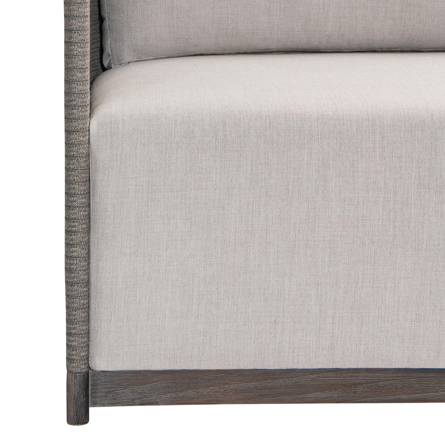 Rialto Smoked Truffle Outdoor Outdoor Sofa - Ornate Home