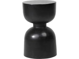 Rian Black Outdoor Side Table - Ornate Home