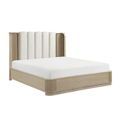 Ribbon Beige 4pc Bedroom Set - Ornate Home