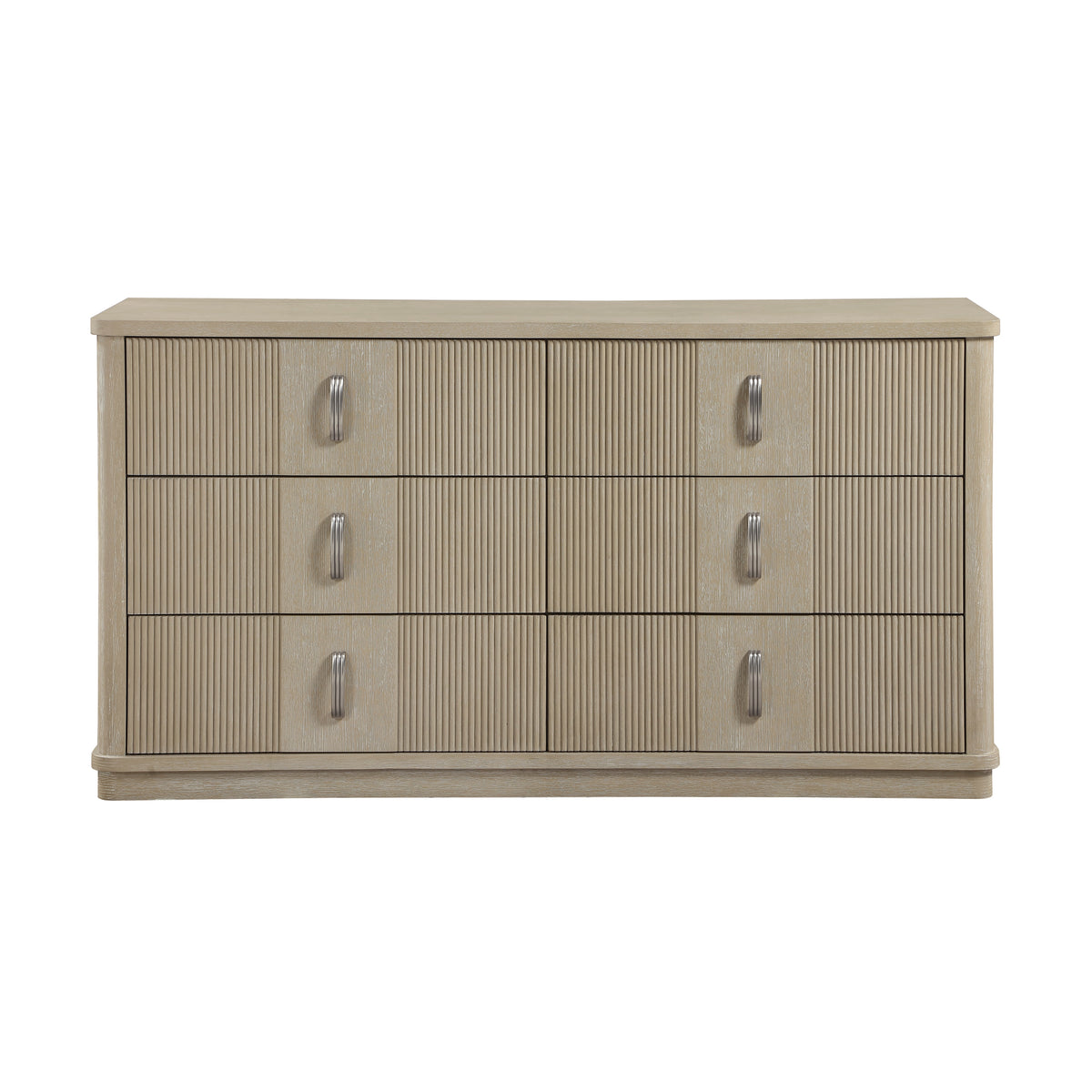 Ribbon Beige 4pc Bedroom Set - Ornate Home
