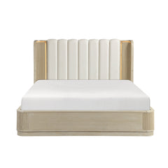 Ribbon Beige California King Bed