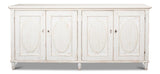 Ribbon White Sideboard - Ornate Home