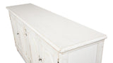 Ribbon White Sideboard - Ornate Home