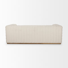 Ricciardo Cream Boucle 3-Seater Sofa - Ornate Home