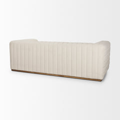 Ricciardo Cream Boucle 3-Seater Sofa - Ornate Home