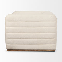 Ricciardo Cream Boucle Upholstered Arm Chair - Ornate Home