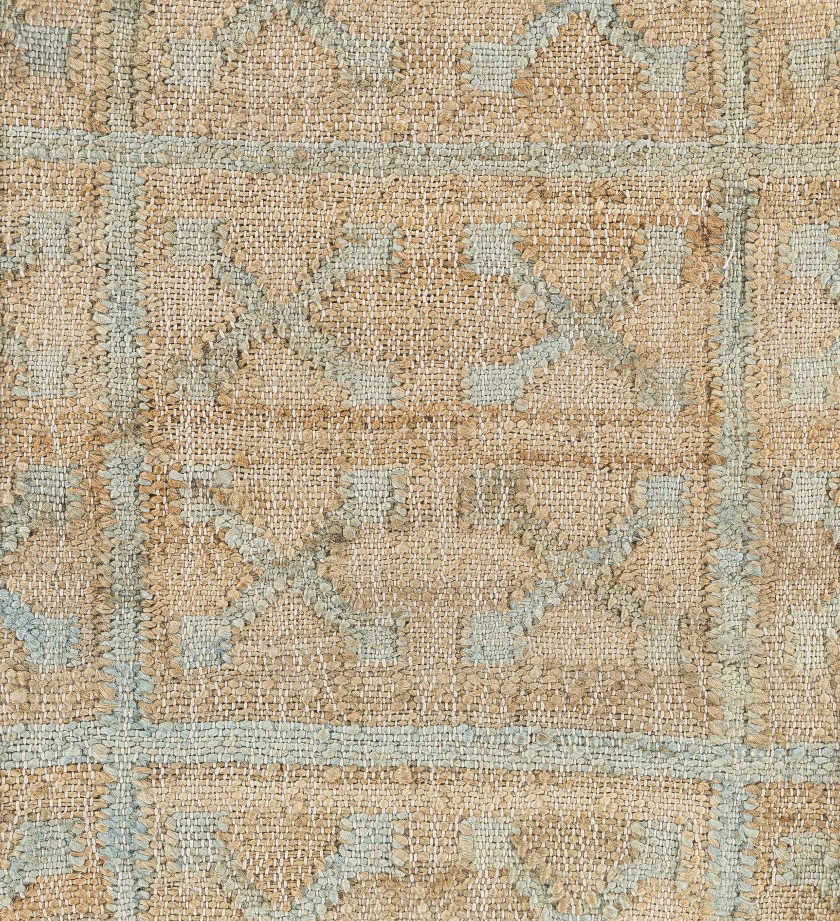 Rice Dusty Sage Fringed Jute Carpet - Ornate Home