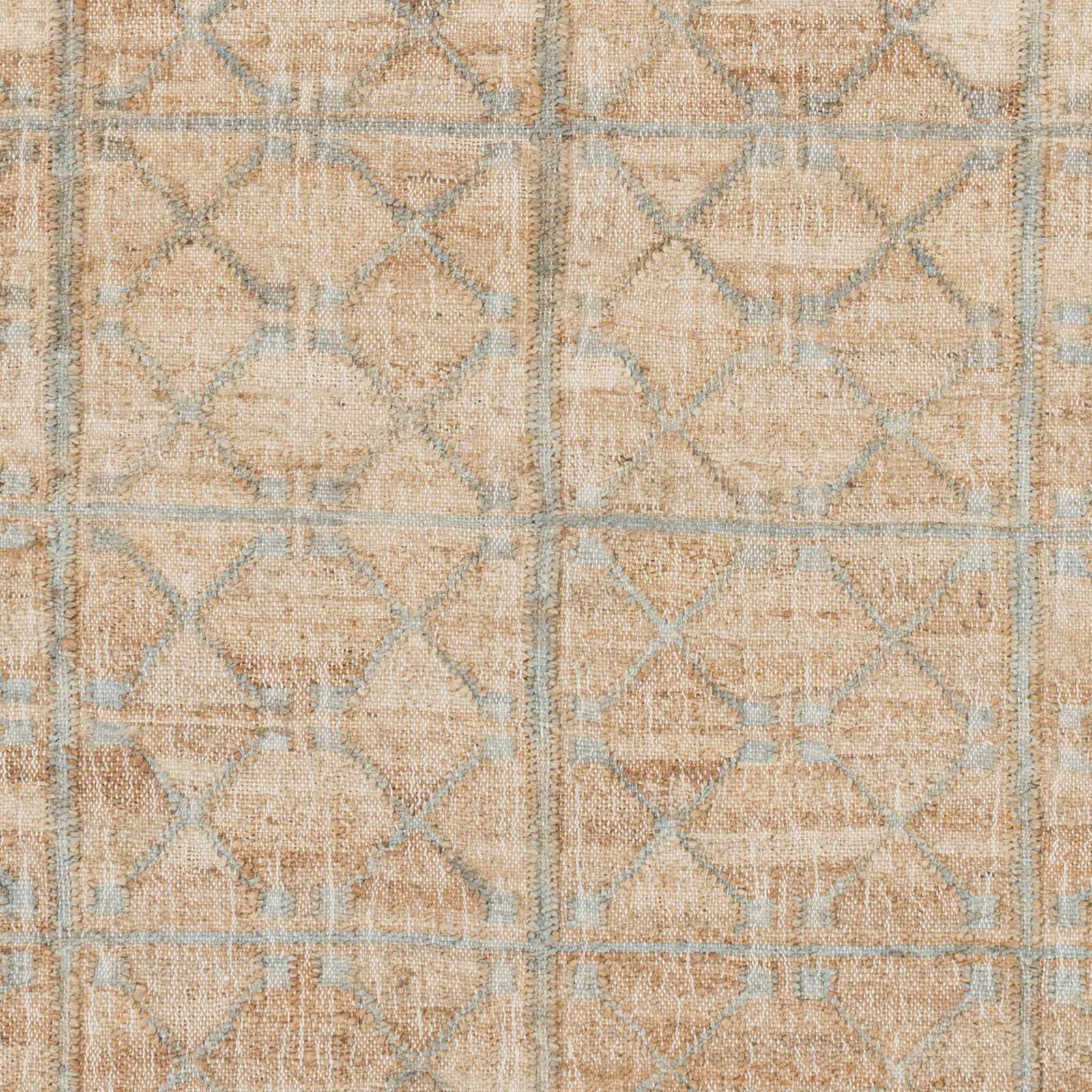 Rice Dusty Sage Fringed Jute Carpet - Ornate Home