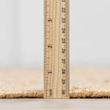 Rice Handcrafted Fringed Jute Carpet - Ornate Home