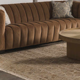 Rice Handcrafted Fringed Jute Carpet - Ornate Home