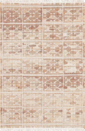 Rice Handcrafted Fringed Jute Carpet - Ornate Home