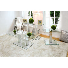 Richfield Silver End Table - Ornate Home