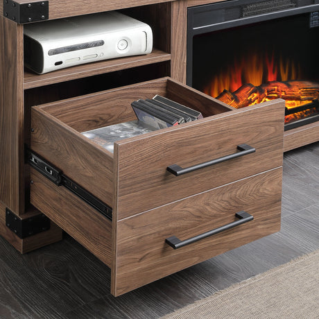 Richmond 60" TV Stand in Brown - Ornate Home