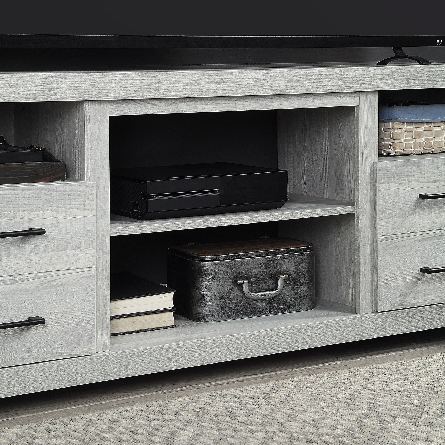 Richmond 60" TV Stand in Grey - Ornate Home