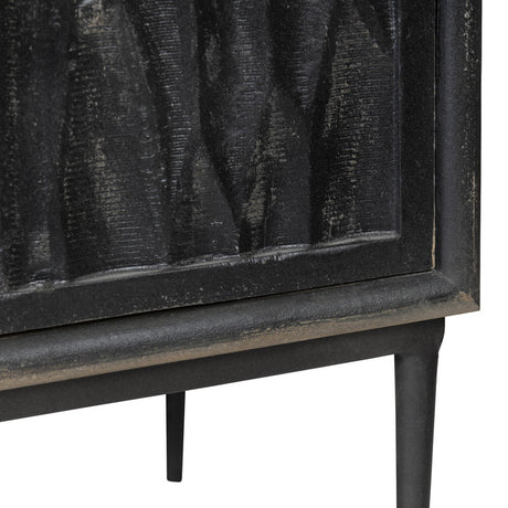 Richmond Black/Black Sideboard - Ornate Home