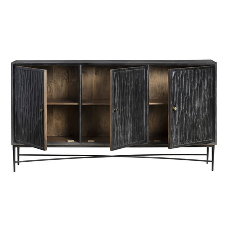 Richmond Black/Black Sideboard - Ornate Home