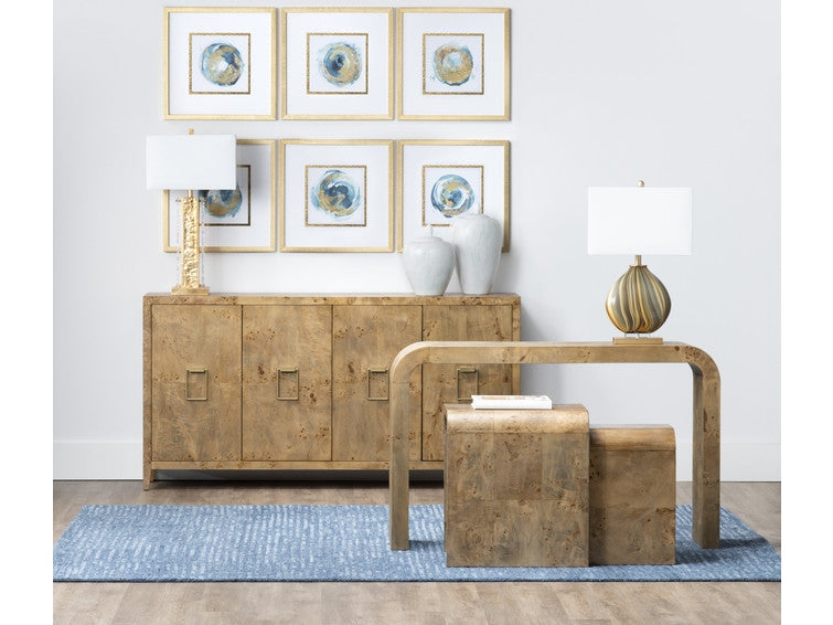 Richmond Brown 2-Piece Nested Tables - Ornate Home