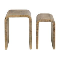 Richmond Brown 2-Piece Nested Tables - Ornate Home
