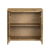 Richmond Brown Two-Door Cabinet - Ornate Home