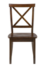 Richmond Cherry X Back Chair (Set of 2) - Ornate Home