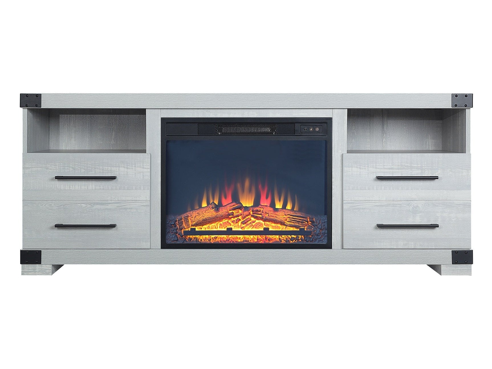 Richmond Fireplace in Grey - Ornate Home