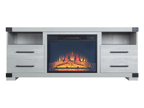 Richmond Fireplace in Grey - Ornate Home