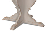 Richmond Natural/Antique White Round Bistro Table - Ornate Home