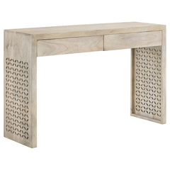 Rickman White Washed Console Table - Ornate Home