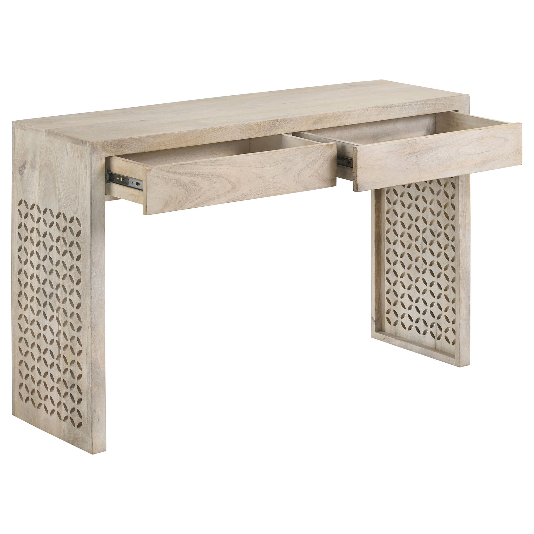 Rickman White Washed Console Table - Ornate Home