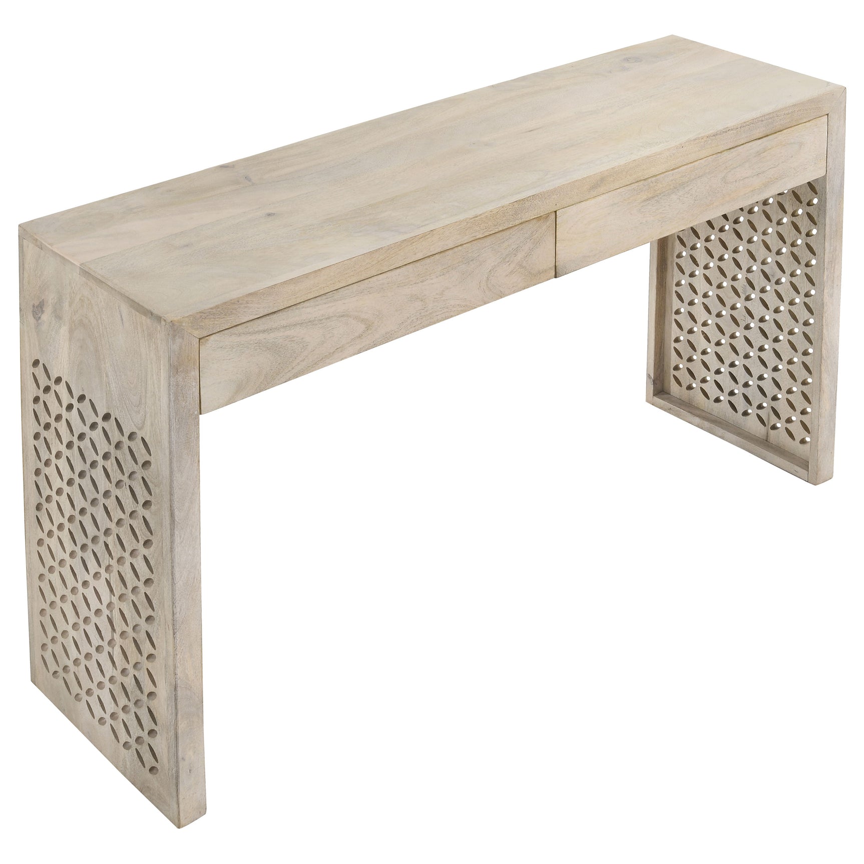Rickman White Washed Console Table - Ornate Home