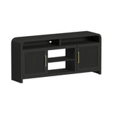 Ridgemont Black 3-Piece Entertainment Center with 70" TV Console - Ornate Home