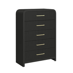 Ridgemont Black 3-Piece Queen Storage Bedroom Set - Ornate Home