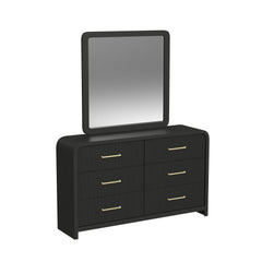 Ridgemont Black 5-Piece King Storage Bedroom Set - Ornate Home