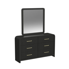 Ridgemont Black Dresser & Mirror Set - Ornate Home