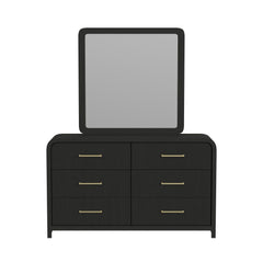 Ridgemont Black Dresser & Mirror Set - Ornate Home