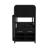 Ridgemont Black Loft Bed Bunk Bed - Ornate Home