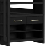 Ridgemont Black Loft Bed Bunk Bed - Ornate Home