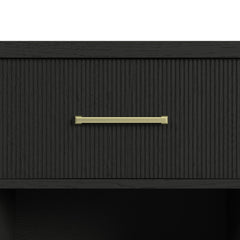 Ridgemont Black with Grain Server - Ornate Home