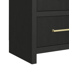 Ridgemont Black with Grain Side Piers - Ornate Home
