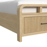 Ridgemont Natural 5-Piece King Storage Bedroom Set