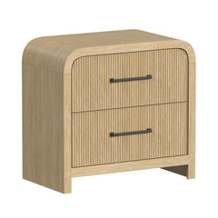Ridgemont Natural 5-Piece King Storage Bedroom Set with 2 Nightstands, Dresser & Chest - Ornate Home