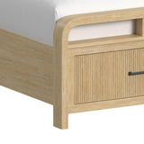 Ridgemont Natural 5-Piece Twin Storage Bedroom Set - Ornate Home