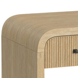 Ridgemont Natural End Table with USB - Ornate Home
