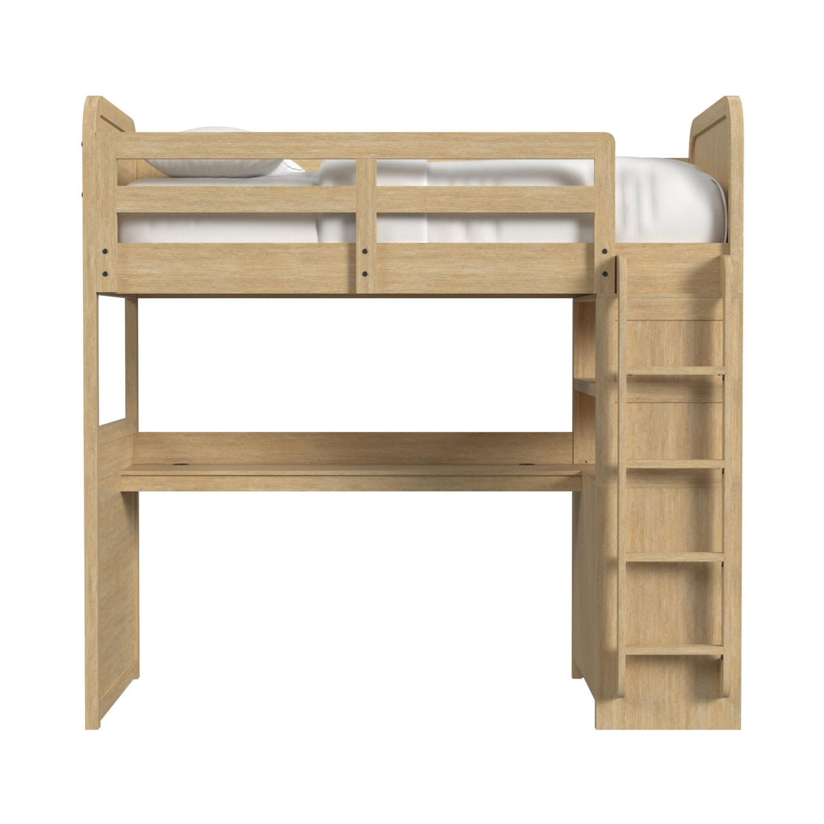 Ridgemont Natural Loft Bed Bunk Bed - Ornate Home