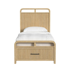 Ridgemont Natural Twin Storage Bed - Ornate Home